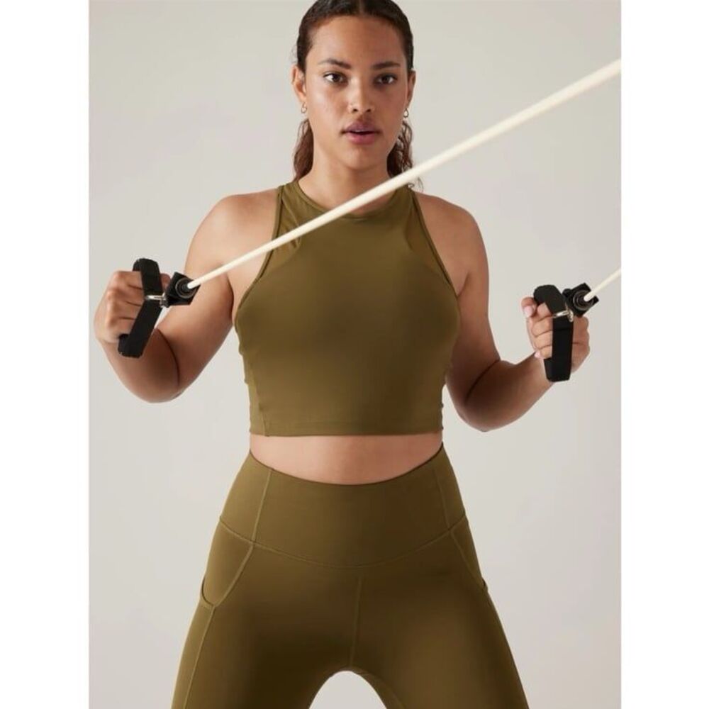 Athleta Olive Sports Bra